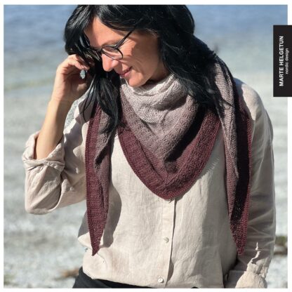ON THE RIGHT TRACK SHAWL